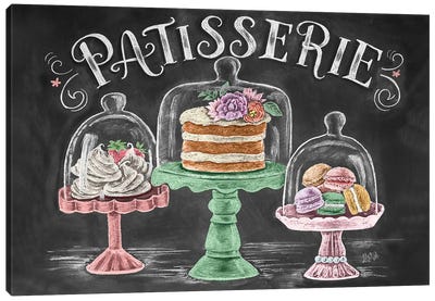 Patisserie Canvas Art Print - Cake & Cupcake Art