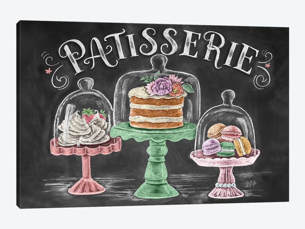 Patisserie by Lily & Val 1-piece Canvas Print