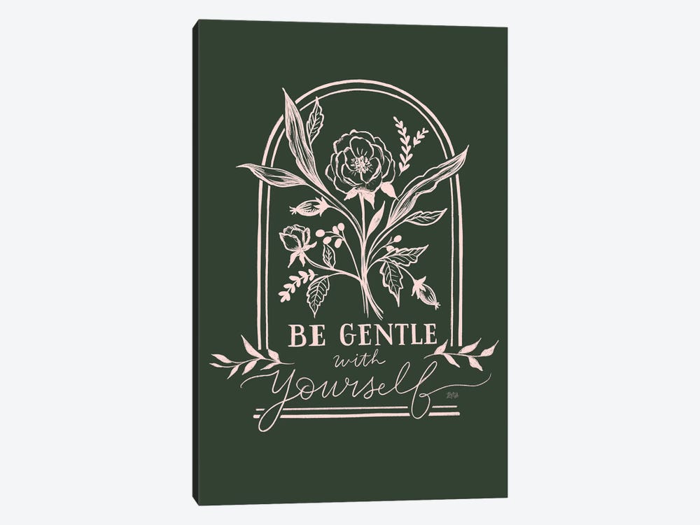 Be Gentle With Yourself by Lily & Val 1-piece Canvas Art Print