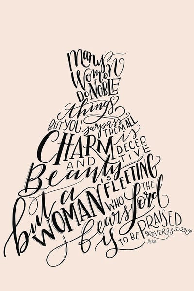 Christianity: Proverbs 31 Dress II by Lily & Val