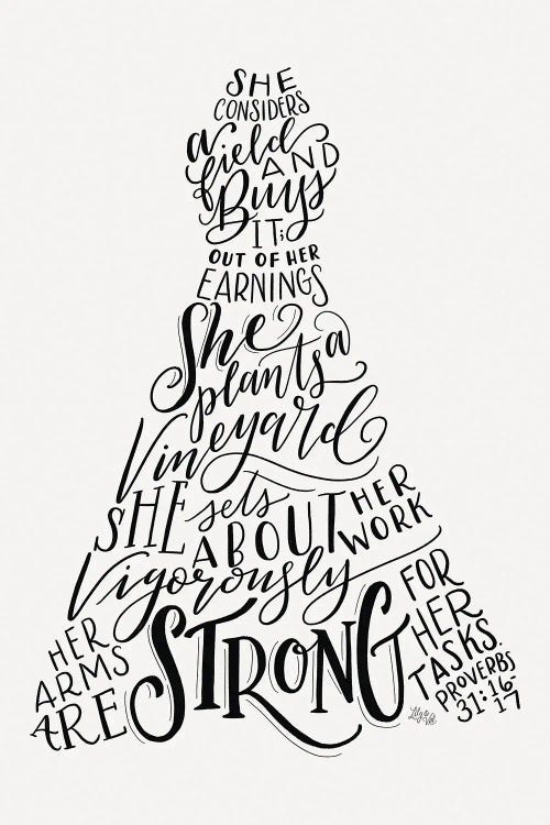 Proverbs 31 Dress IV