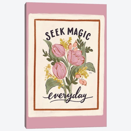 Seeking Magic Everyday Canvas Print #LLV180} by Lily & Val Canvas Print