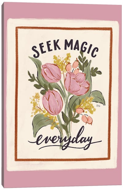 Seeking Magic Everyday Canvas Art Print - Lily & Val