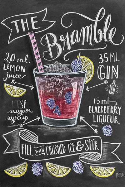 Cocktails & Mixed Drinks: The Bramble Recipe by Lily & Val