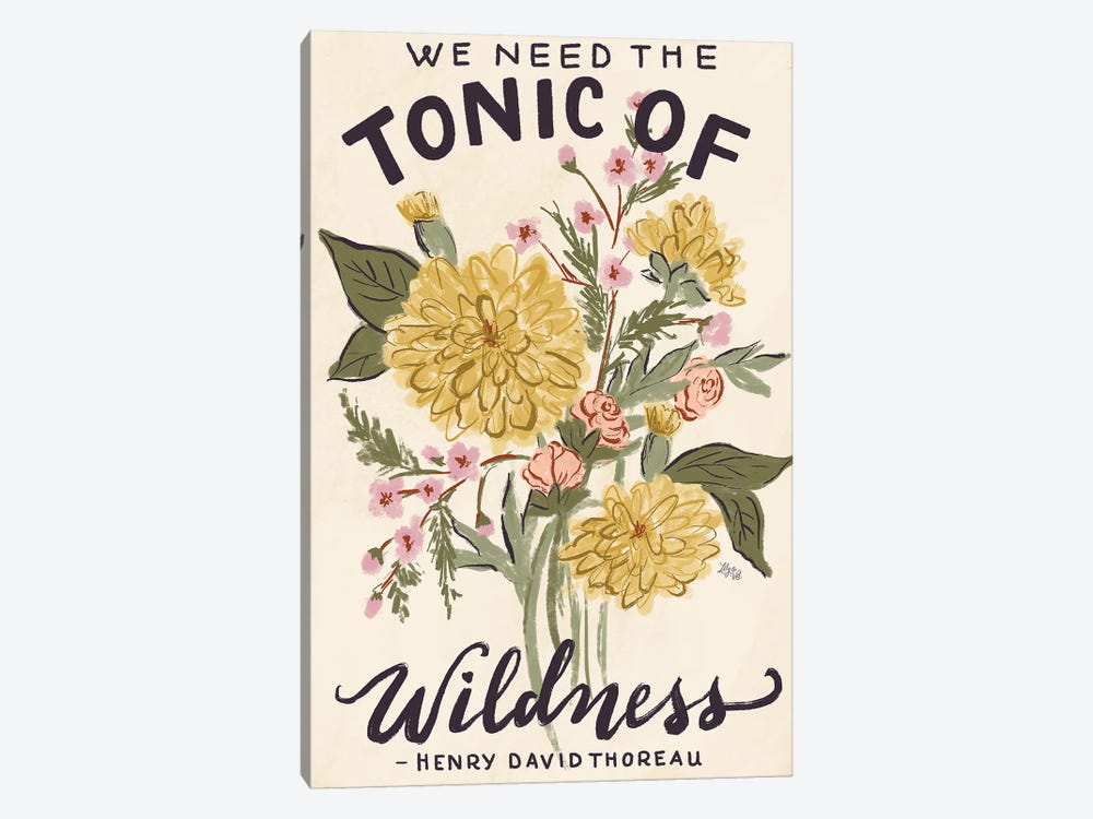 Tonic Of Wildness by Lily & Val 1-piece Canvas Art