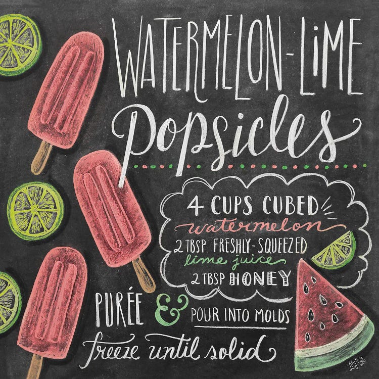 Watermelon Popsicles Recipe