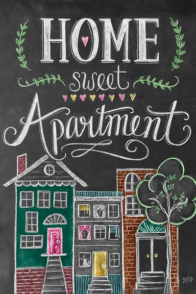 Illustrations: Home Sweet Apartment by Lily & Val