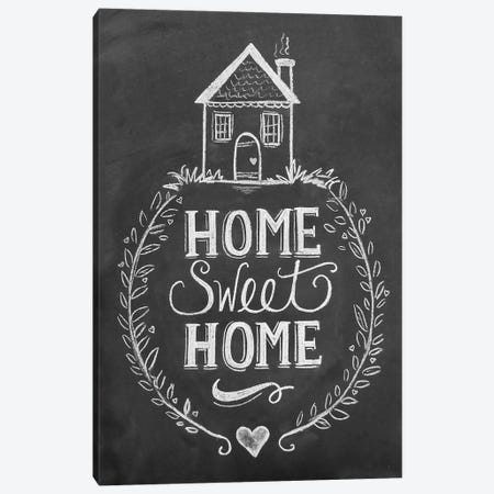 Home Sweet Home Canvas Print #LLV234} by Lily & Val Canvas Art