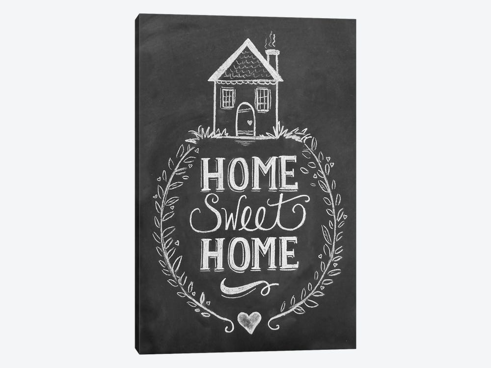 Home Sweet Home by Lily & Val 1-piece Canvas Artwork