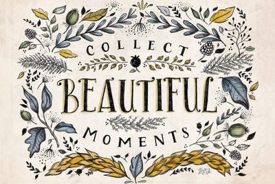 Collect Beautiful Moments by Lily & Val art print