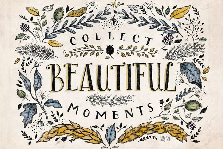 Collect Beautiful Moments by Lily & Val wall art