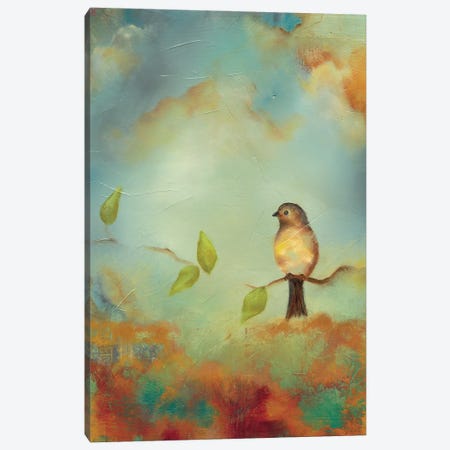 Bird Peace Canvas Print #LLX12} by Lisa Lamoreaux Art Print