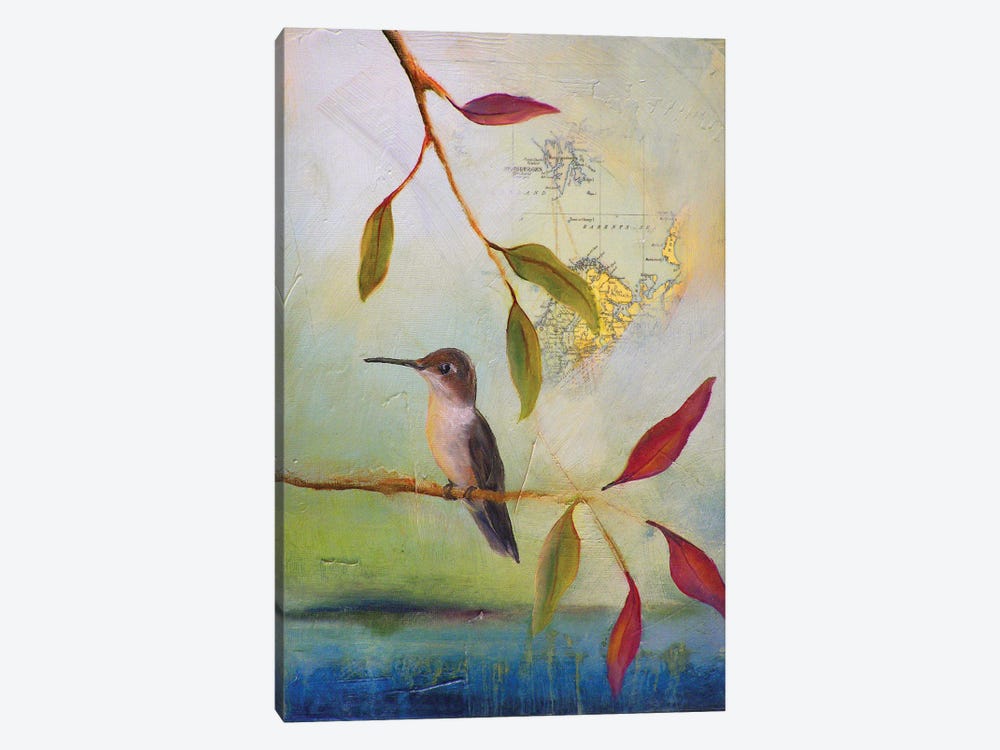 Hummingbird Home by Lisa Lamoreaux 1-piece Canvas Art