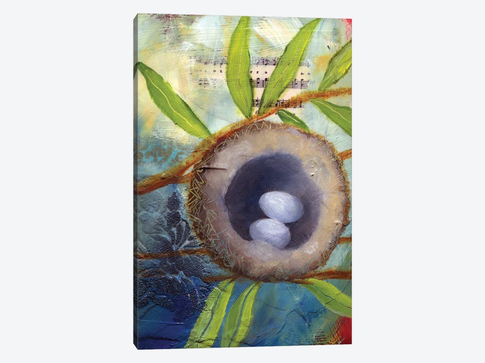 Hummingbird Nest by Lisa Lamoreaux 1-piece Canvas Artwork