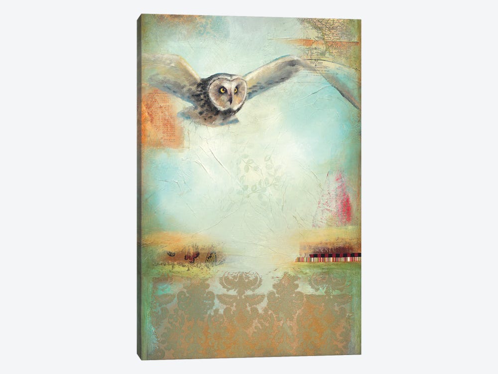 Owl Flight I by Lisa Lamoreaux 1-piece Canvas Art