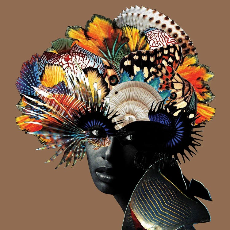 Masquerade by Lolita Lorenzo wall art