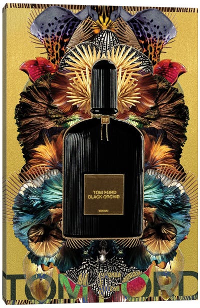 Black Orchid Canvas Art Print - Tom Ford