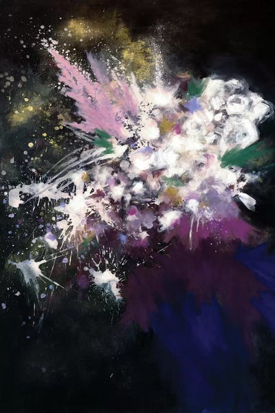 Throwing Stars by Laura Mae Dooris multi panel art