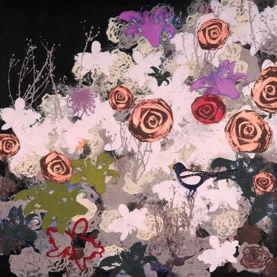 Night Bloomer by Laura Mae Dooris canvas print