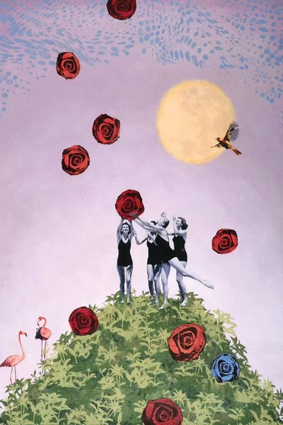 Whimsy by Laura Mae Dooris canvas print