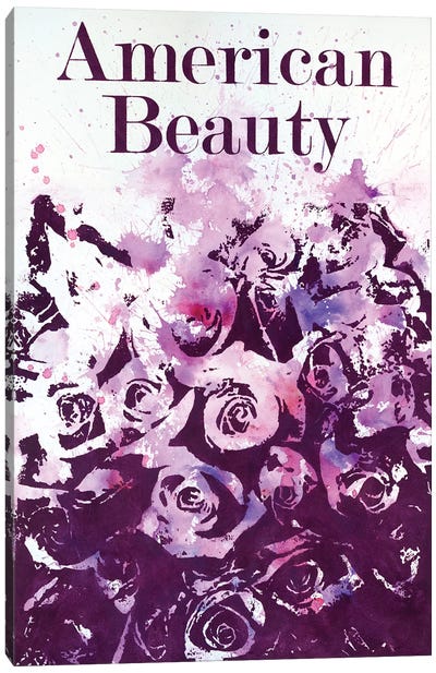 American Beauty I Canvas Art Print - Romance Movie Art