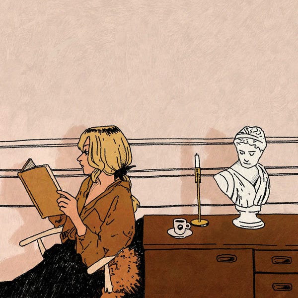 Reading: Bookworm by Lucy Michelle