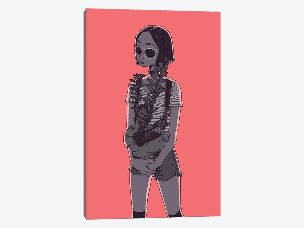 Mathilda - Leon : The Professional by Lucy Michelle 1-piece Canvas Art