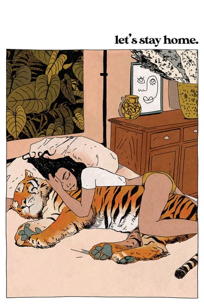 Sleeping & Napping: Let's Stay Home II by Lucy Michelle