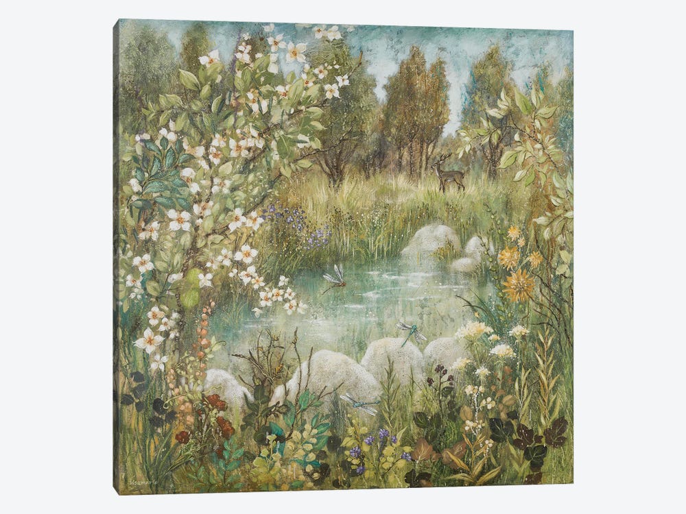 Enchanted Pond by Lisa Marie Kindley 1-piece Canvas Art Print