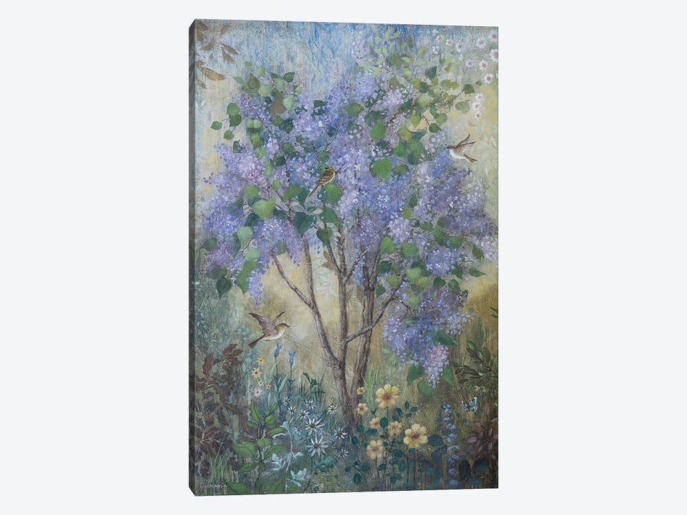 Fresh Lilacs by Lisa Marie Kindley 1-piece Canvas Art