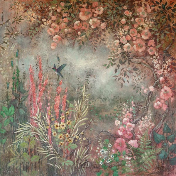 Tranquil Gardens: Lush Roses by Lisa Marie Kindley