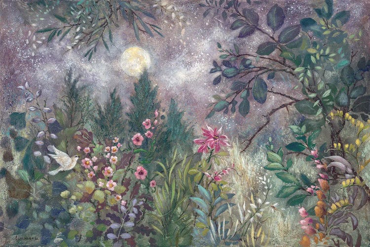Moonflight by Lisa Marie Kindley wall art