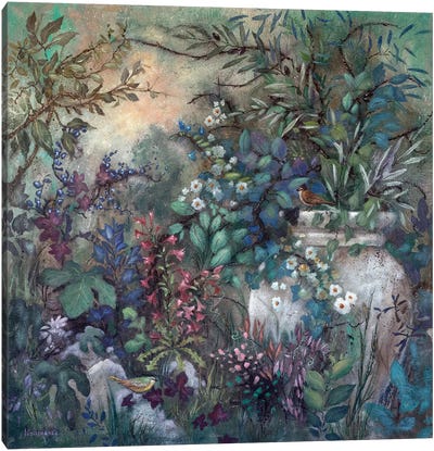 Secret Garden Canvas Art Print - Vintage Décor
