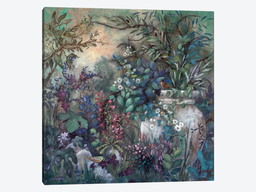 Secret Garden by Lisa Marie Kindley 1-piece Canvas Art Print