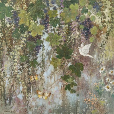 Magic of the Vines by Lisa Marie Kindley framed wall art