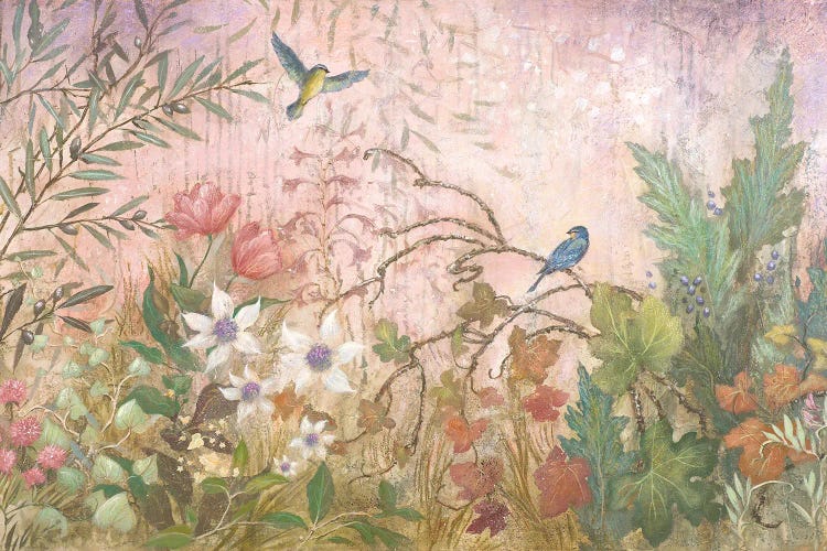 Flora Fantasia by Lisa Marie Kindley wall art