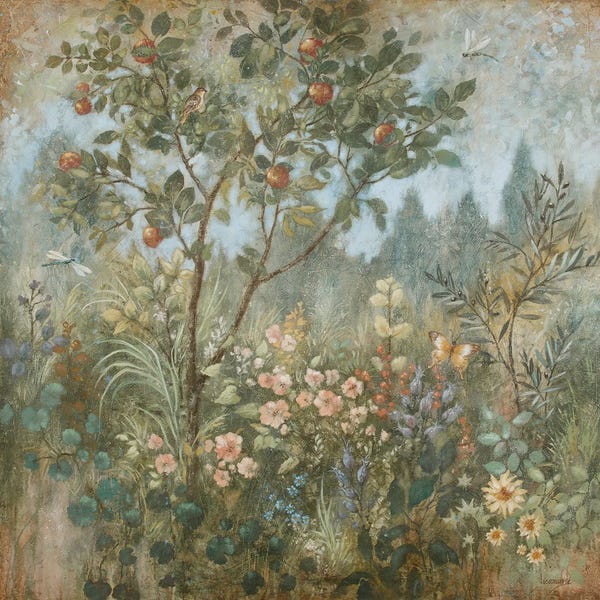 Fine Art Print: Fresco Garden by Lisa Marie Kindley