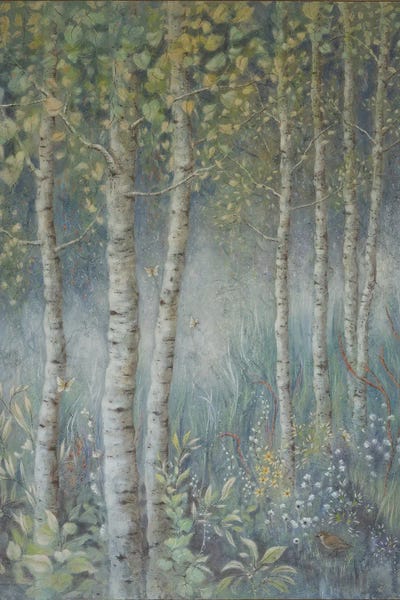 Birch Trees: Woodland Dream by Lisa Marie Kindley