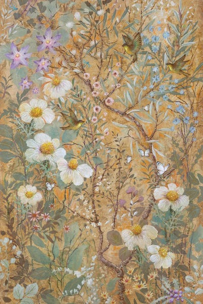 Lisa Marie Kindley - Steelpix Metal Wall Art: Solana's Flowers by Lisa Marie Kindley