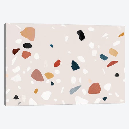 Painted Terrazzo IV Canvas Print #LMO117} by LEEMO Canvas Wall Art
