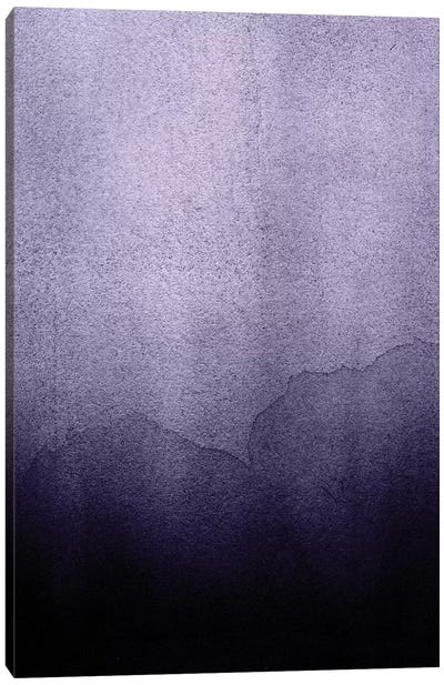 Secret Canvas Art Print - Purple Abstract Art