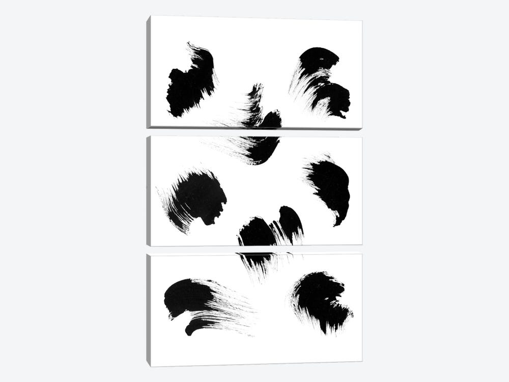 Brush by LEEMO 3-piece Canvas Wall Art