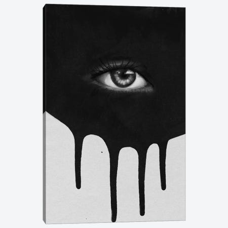 Eye Canvas Print #LMO19} by LEEMO Art Print