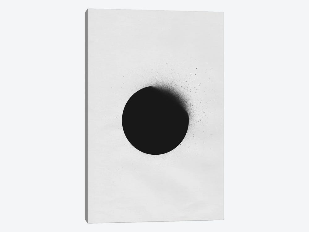 Black I by LEEMO 1-piece Canvas Print