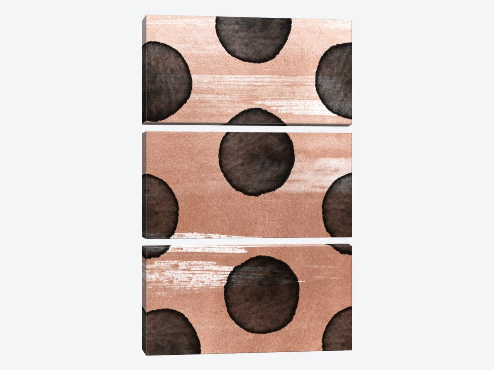 Rose Gold II by LEEMO 3-piece Canvas Wall Art