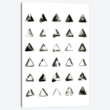 Triangles Canvas Print #LMO66} by LEEMO Canvas Art Print