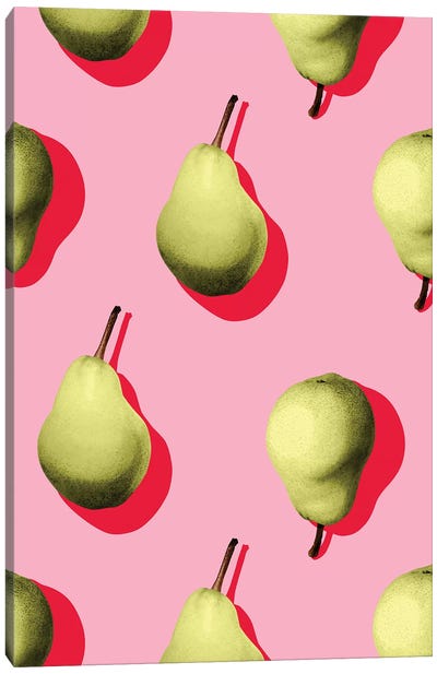 Fruit XVII Canvas Art Print - Pear Art