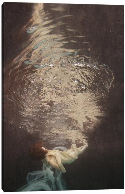 Reflections II Canvas Art Print - Swimming Art
