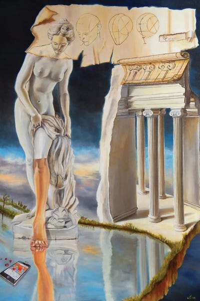 Post-Aesthetic by Adina Lohmuller art print