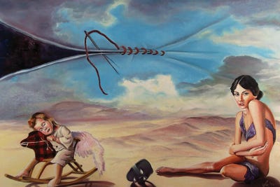 Sew My Skies by Adina Lohmuller art print